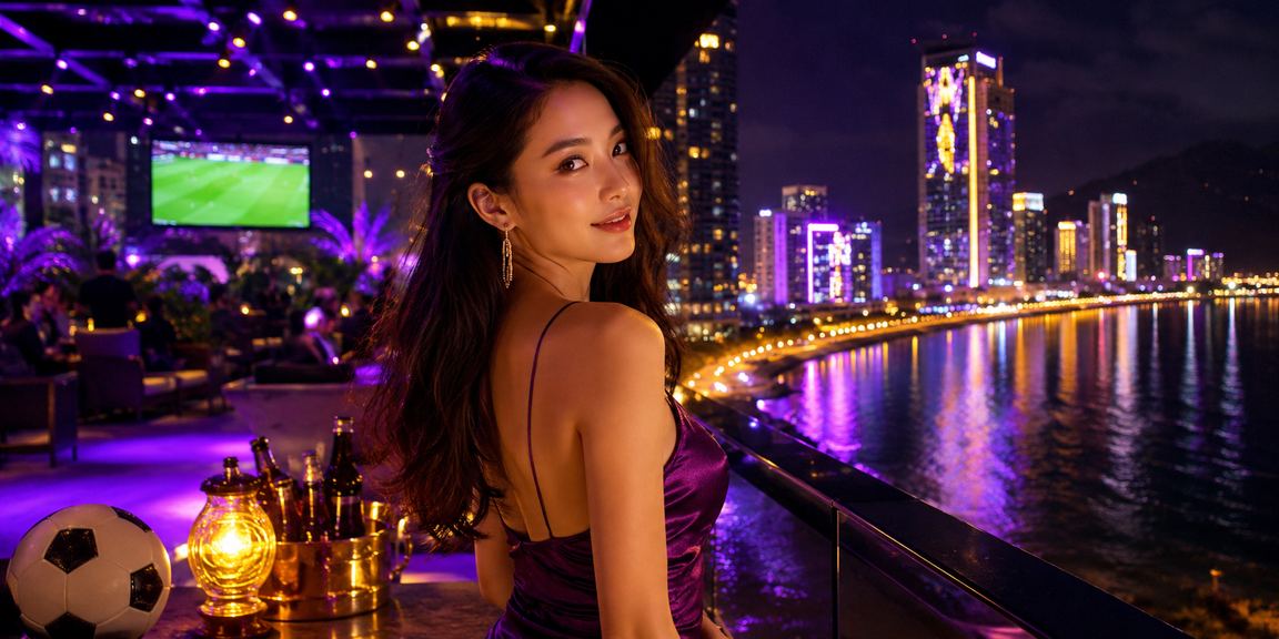 Bãi biển Đà Nẵng với không khí cá cược bóng đá và game trực tuyến