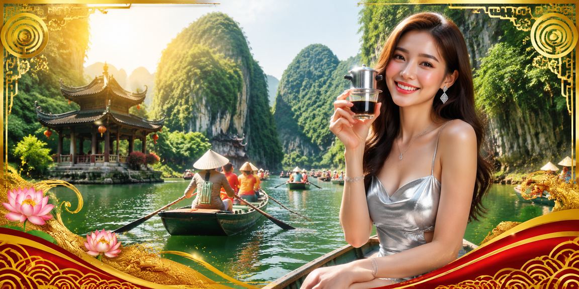 Người chơi tại Ninh Bình thưởng thức cà phê và trải nghiệm casino app trên di động